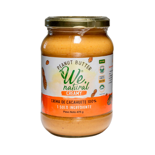 Crema de Cacahuete Creamy 475g WeNatural	