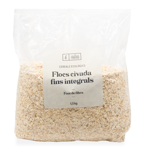 Flocs de Civada Fins Integrals Bio 1,5kg Cal Fruitós