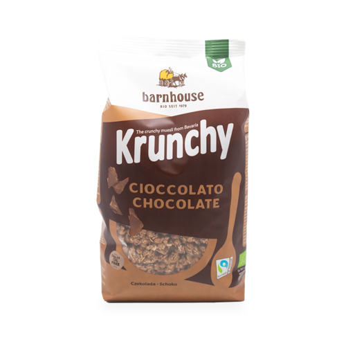 Muesli Crunxy Chocolate Bio 375g Barnhouse