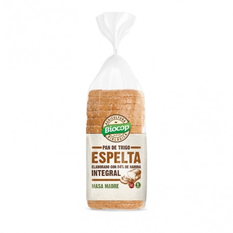 Pan de Molde Espelta Integral Bio 400g Biocop
