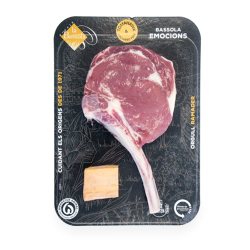 Mini Tomahawk amb Foie La Bassola Buit