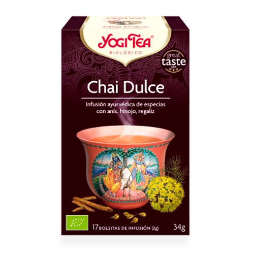Infusió Sweet Chai Bio 17u Yogi Tea
