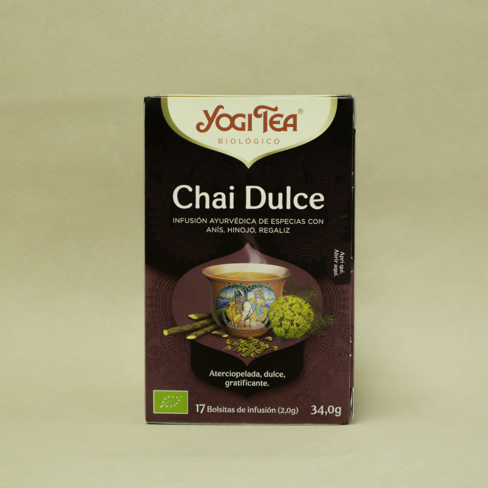 Infusió Sweet Chai Bio 17u Yogi Tea