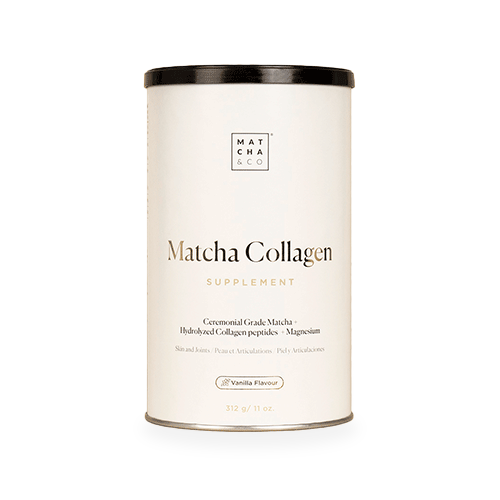 Té Macha con Colágeno Vainilla Bio Lata 300g Matcha & Co	