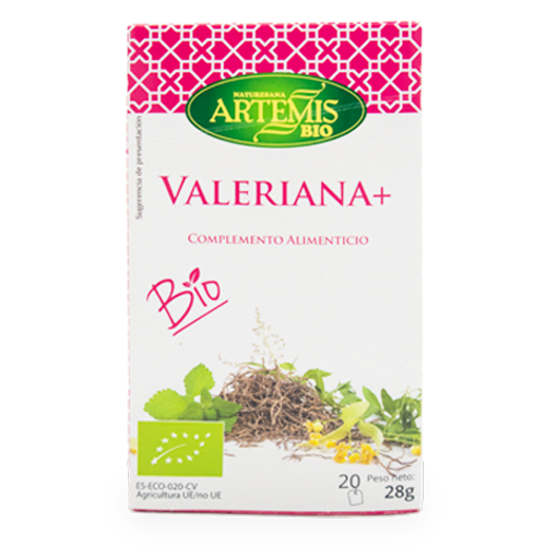 Infusió Valeriana Bio 20u Naturesana Artemis