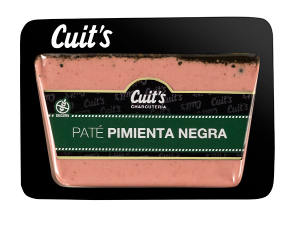 Paté amb Pebre Negre 125g Cuit's