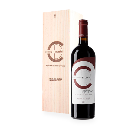 Vino Dominio de Calogía 2019 (DO Ribera del Duero) - Caja Madera