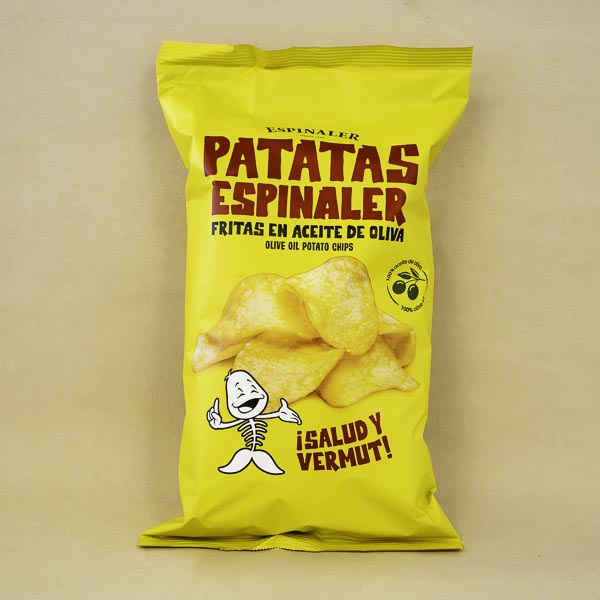 Patatas Fritas con Aceite de Oliva 150g Espinaler 