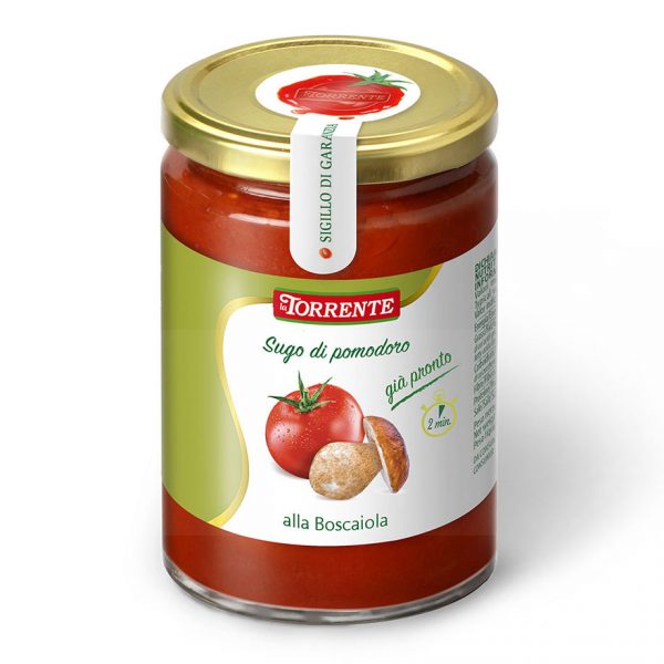 Salsa di Pomodoro Boscaiola 330g La Torrente