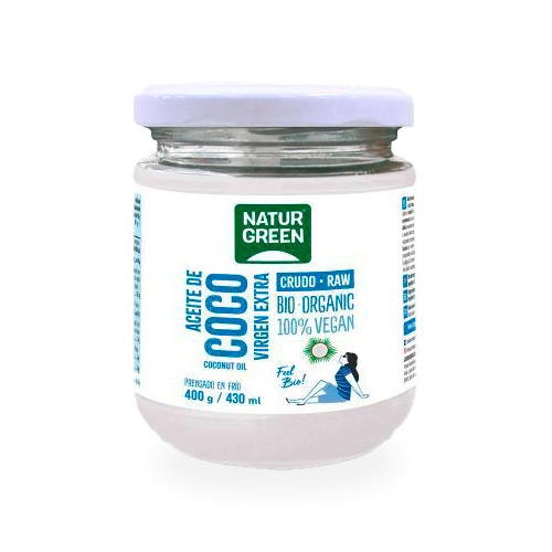 Aceite de Coco Virgen Bio 400g Naturgreen