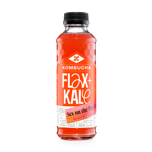 Kombutxa Sex On The Peach 400ml Flax & Kale