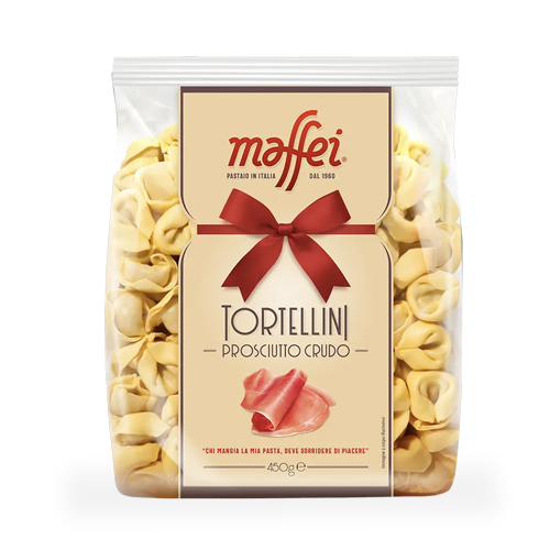 Tortellini Prosciutto 450g Maffei