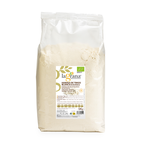 Farina Blat Blanca Bio 1kg La Grana