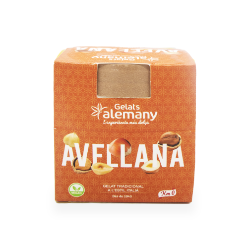 Gelat Avellana 150ml Alemany