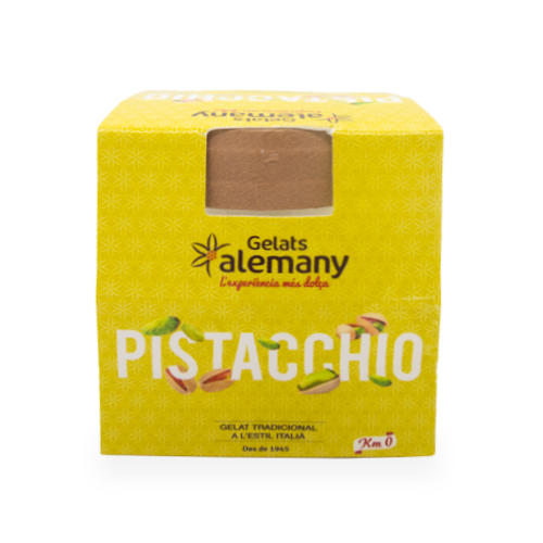 Gelat Pistacchio 150ml Alemany