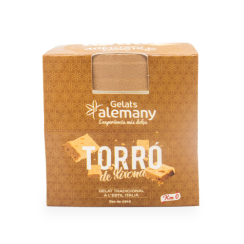 Gelat Torró Xixona 150ml Alemany