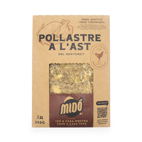Pollastre a l'Ast 250g Midó