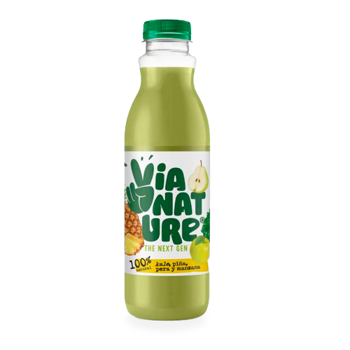 Zumo Vegetales y Frutas Detox 750ml Via Nature