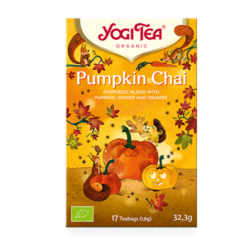 Infusió Chai Pumpkin Bio 17u Yogi Tea