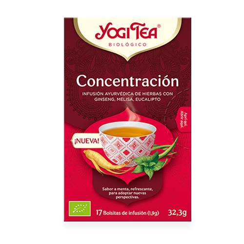 Infusió Concentració Bio 17u Yogi Tea