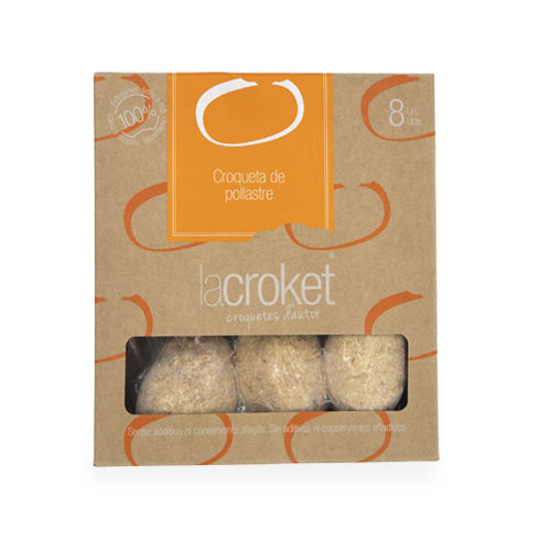 Croquetes Congelades Pollastre 8u LaCroket