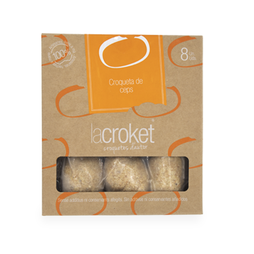 Croquetas Congeladas Setas 8u LaCroket