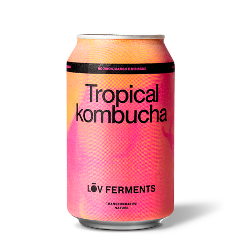 Kombutxa Tropical 330ml Lov Ferments