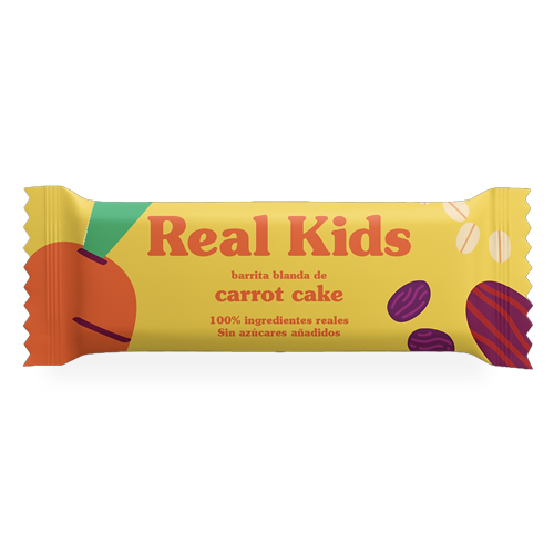 Barrita Infantil Carrot Cake 30g Real Kids
