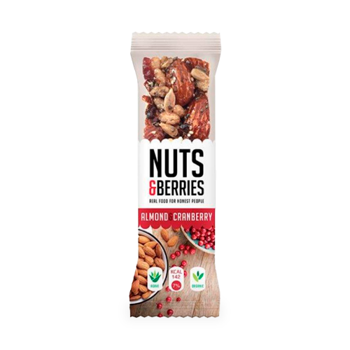 Barreta Ametlles i Nabius 30g Nuts & Berries