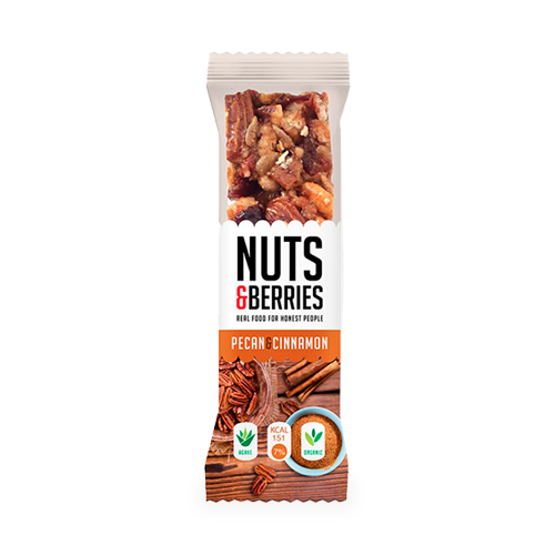 Barreta Pecanas i Canyella 30g Nuts & Berries