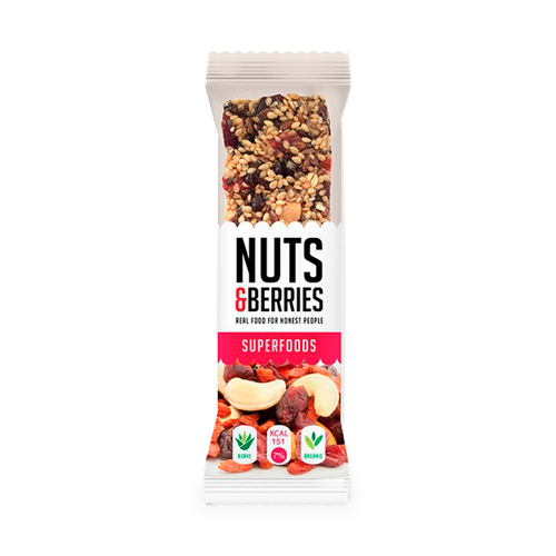 Barrita Superfoods 40g Nuts & Berries