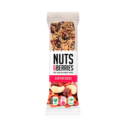 Barreta Superfoods 40g Nuts & Berries