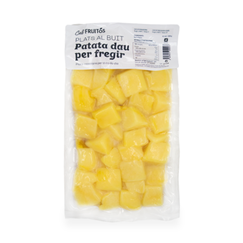 Patata Pelada en Daus per Fregir 500g Cal Fruitós
