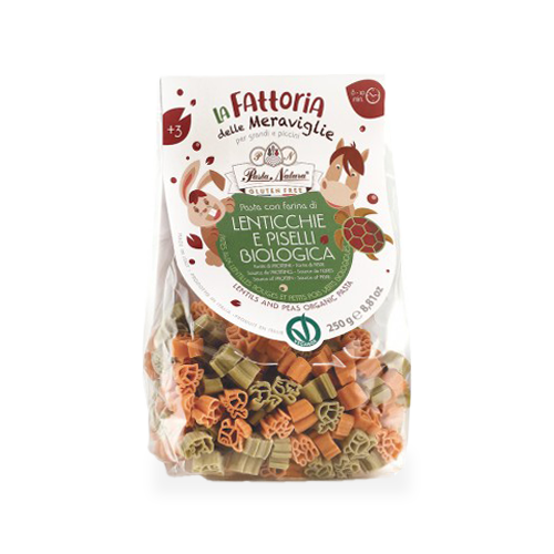 Pasta Lenticchie e Piselli S/Gluten Bio 250g Pasta Natura