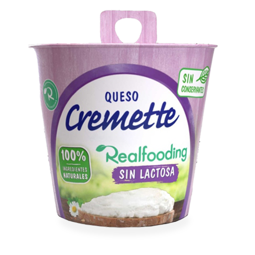 Queso para Untar S/Lactosa Cremette Realfooding Premium Hochland 150g