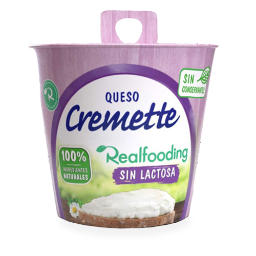 Formatge per Untar S/Lactosa Cremette Realfooding Premium Hochland 150g