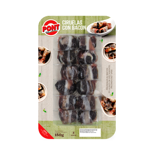 Prunes amb Bacó 150g Pont