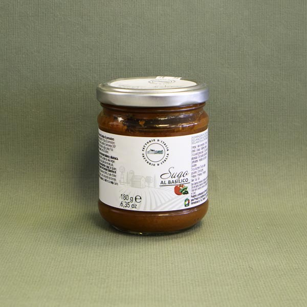 Salsa Basilico 180g Fattorie d\'Italia 