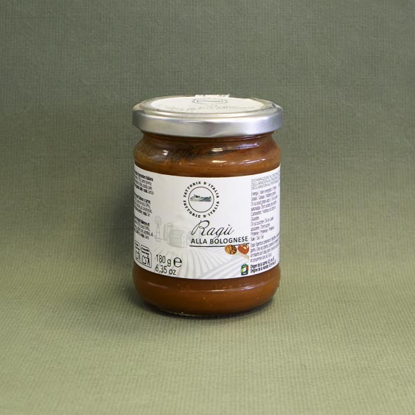 Salsa Ragù Bolognese 180g Fattorie d\'Italia