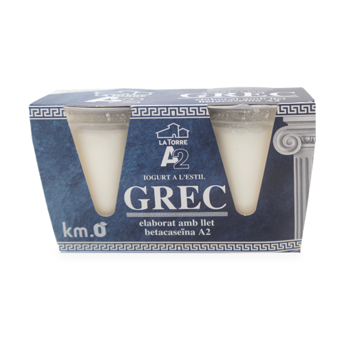 Iogurt Grec Llet A2 2x125g La Torre