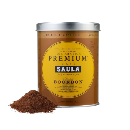Cafè Molt Gran Espresso Premium Bourbon Llauna 250g Saula
