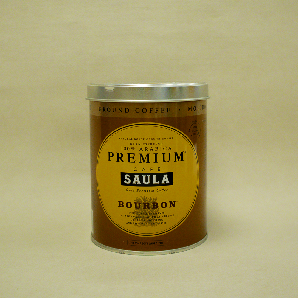 Cafè Molt Gran Espresso Premium Bourbon Llauna 250g Saula