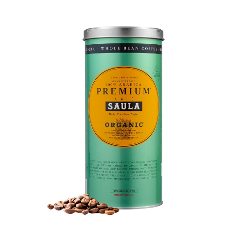 Cafè Gra Gran Espresso Premium Bio Llauna 500g Saula
