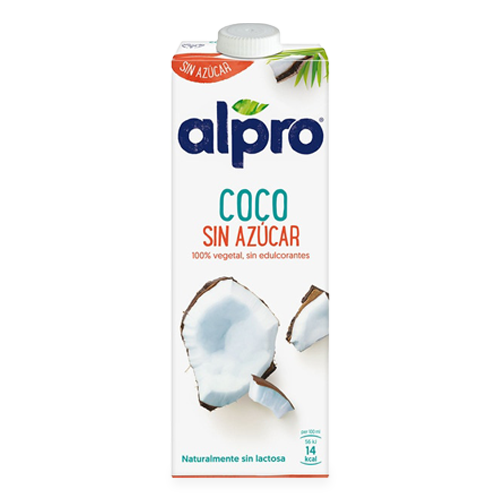 Bebida de Coco Sin Azúcar 1L Alpro