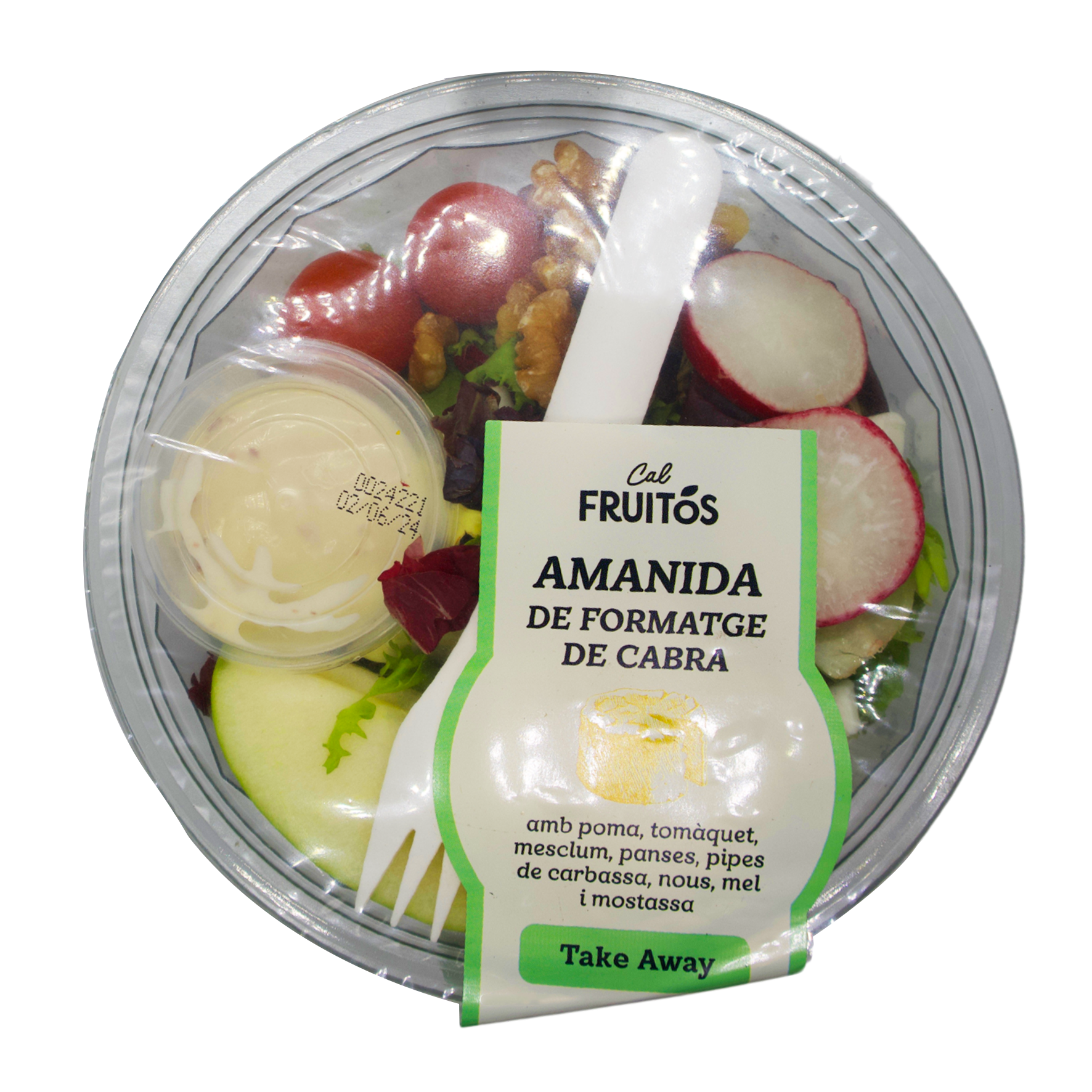Amanida Formatge de Cabra 210g Cal Fruitós