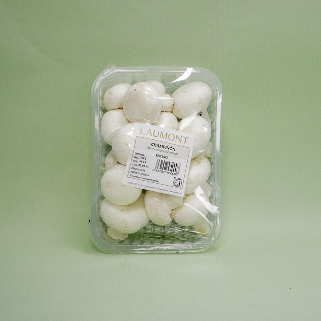 Xampinyó Peu Tallat Safata 250g 