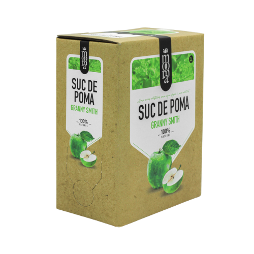 Suc Caixa Poma Granny Smith 3L Mooma