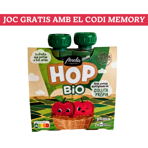 Anela HOP Manzana Bio Pack 2x100g