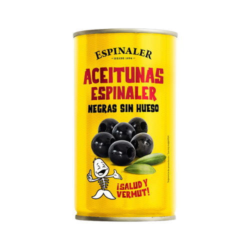 Olives Negres Llauna 350g Espinaler
