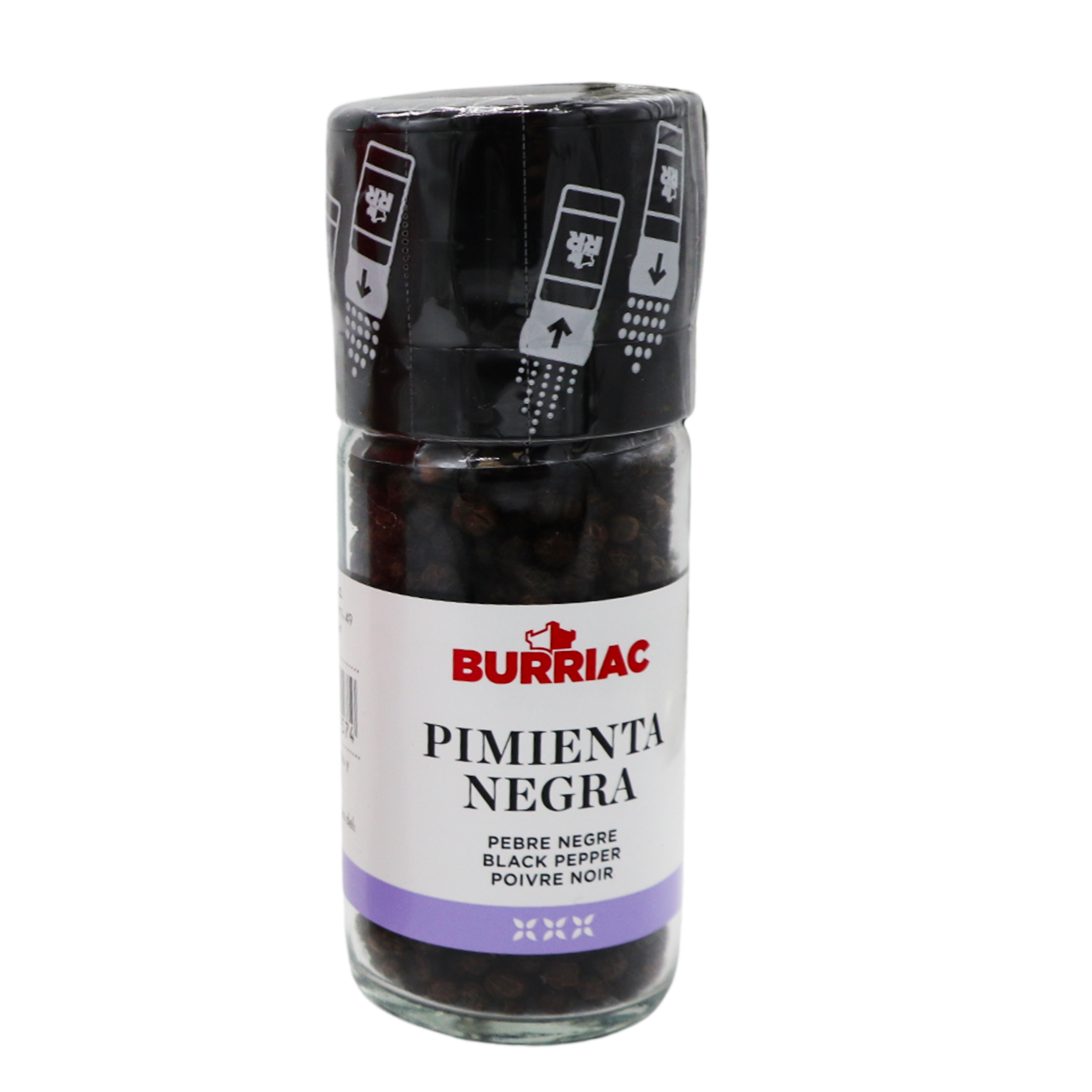 Espècies Molinet Pebre Negre Gra 45g Burriac